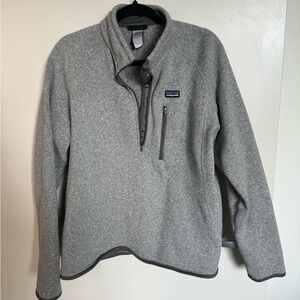 Men’s Grey Patagonia Quarter Zip